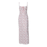 A new sweet one-shoulder lace lace floral halter dress from Feng Women's Clothing for spring and summer