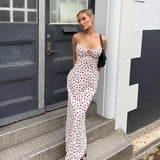 A new sweet one-shoulder lace lace floral halter dress from Feng Women's Clothing for spring and summer