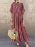 2023 summer hot EBAY new European American Amazon Express Podot small fresh large size women's dress