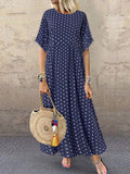 2023 summer hot EBAY new European American Amazon Express Podot small fresh large size women's dress