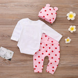 Cotton Polka Dot Baby Clothes Set for Newborns (0-3M)