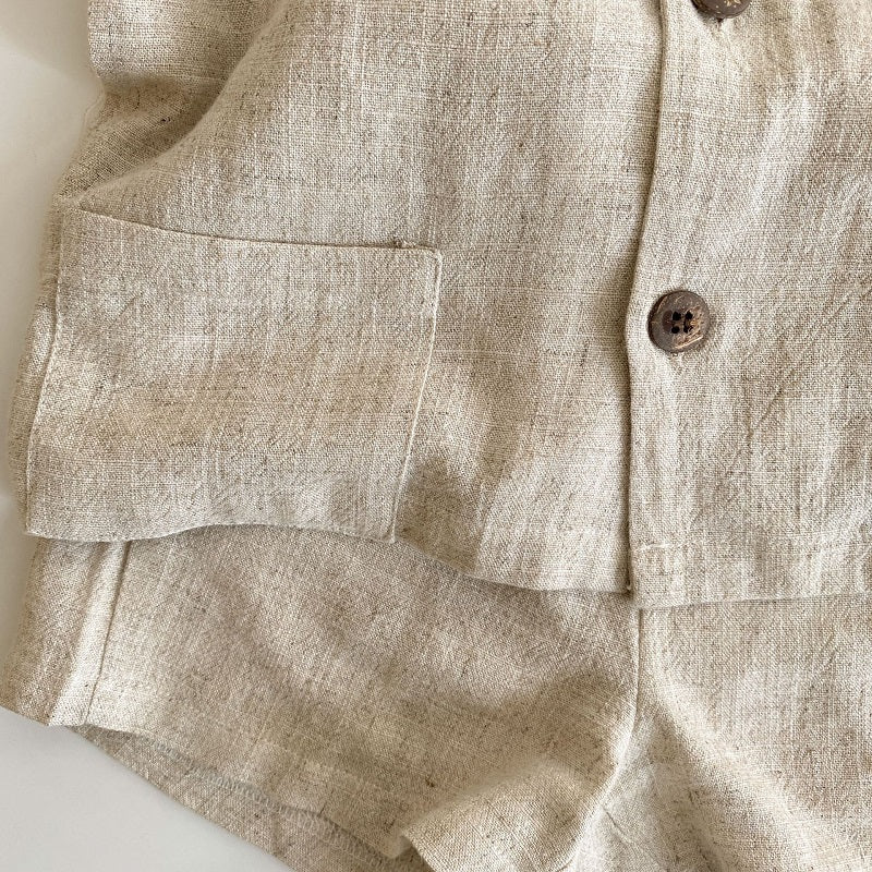 Summer Baby Clothes Set - Shirt & Shorts for Infants
