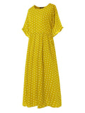 2023 summer hot EBAY new European American Amazon Express Podot small fresh large size women's dress