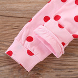 Cotton Polka Dot Baby Clothes Set for Newborns (0-3M)