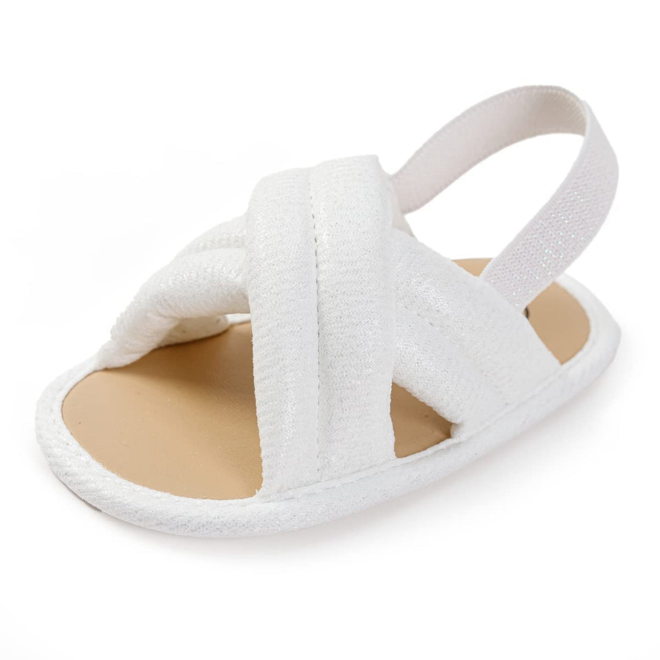 Csfry Infant Baby Girls Summer Sandals First Walker Shoes 6-12Months