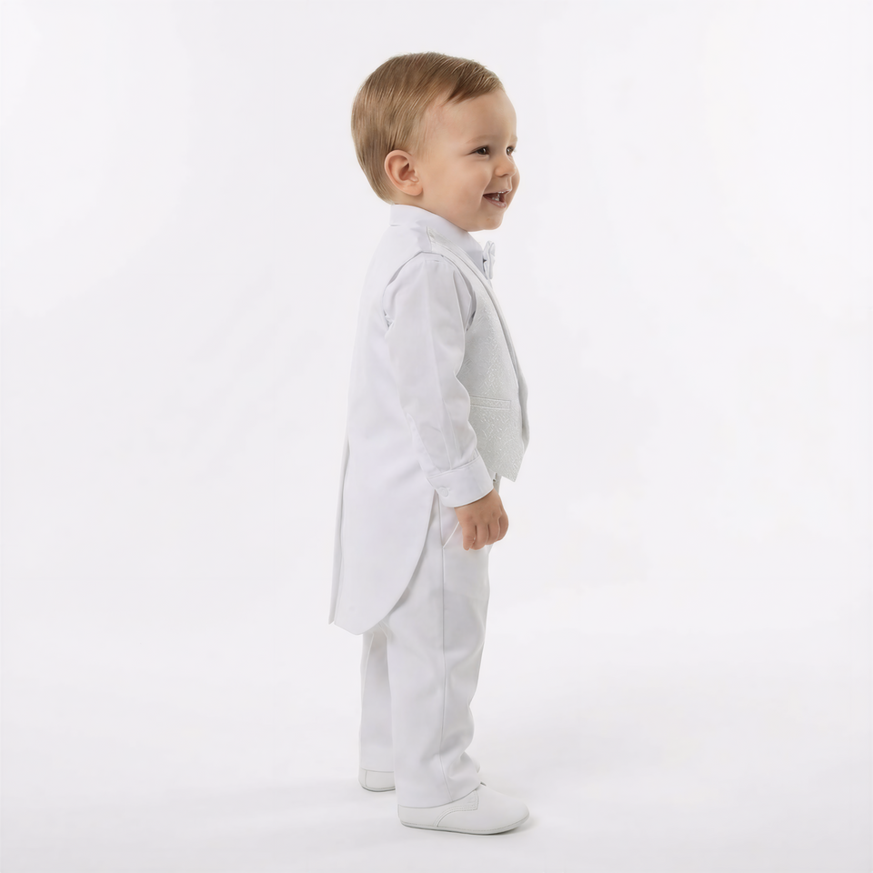 Archie's Penguin Tail Vest Set-2